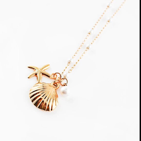 Swim In Jewelry - Endless Summer Charm Necklace - Picture 3 of 4